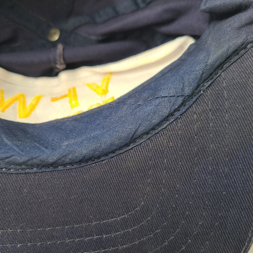 Vintage VFW Hat Snapback‎ Blue Rope Post 9851 Scrambled Eggs Hendersonville TN